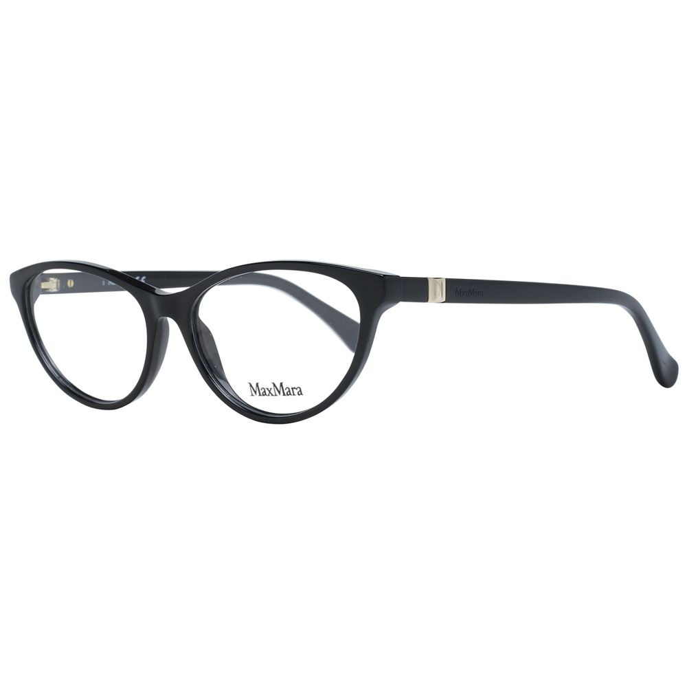 Max Mara Schwarze Kunststoffbrille (Gestell)
