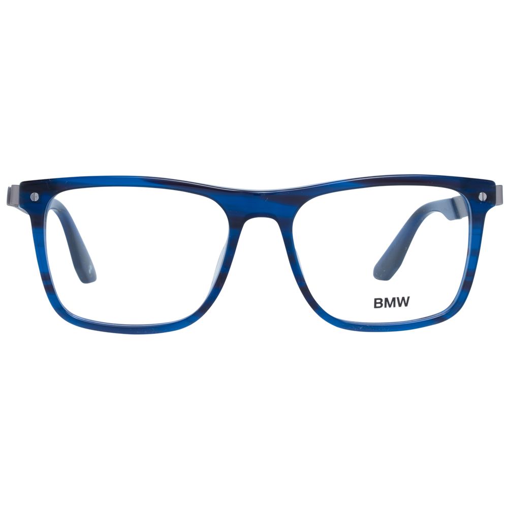 BMW Blaue Brille aus Metall & Kunststoff (Fassung)