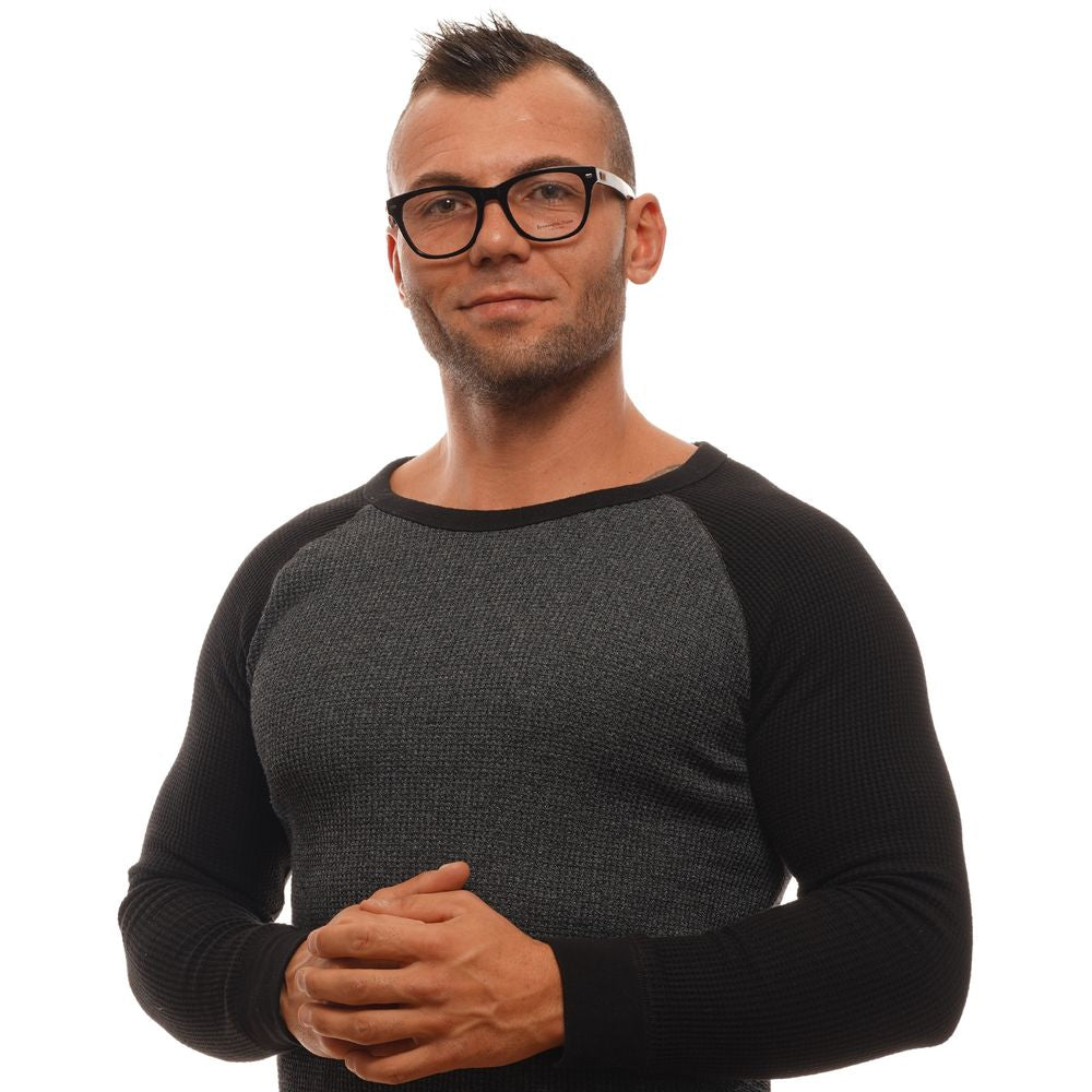 Ermenegildo Zegna Schwarze Kunststoffbrille (Gestell)