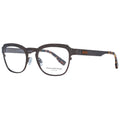 Ermenegildo Zegna Men's Titanium Eyeglass Frame in Bronze