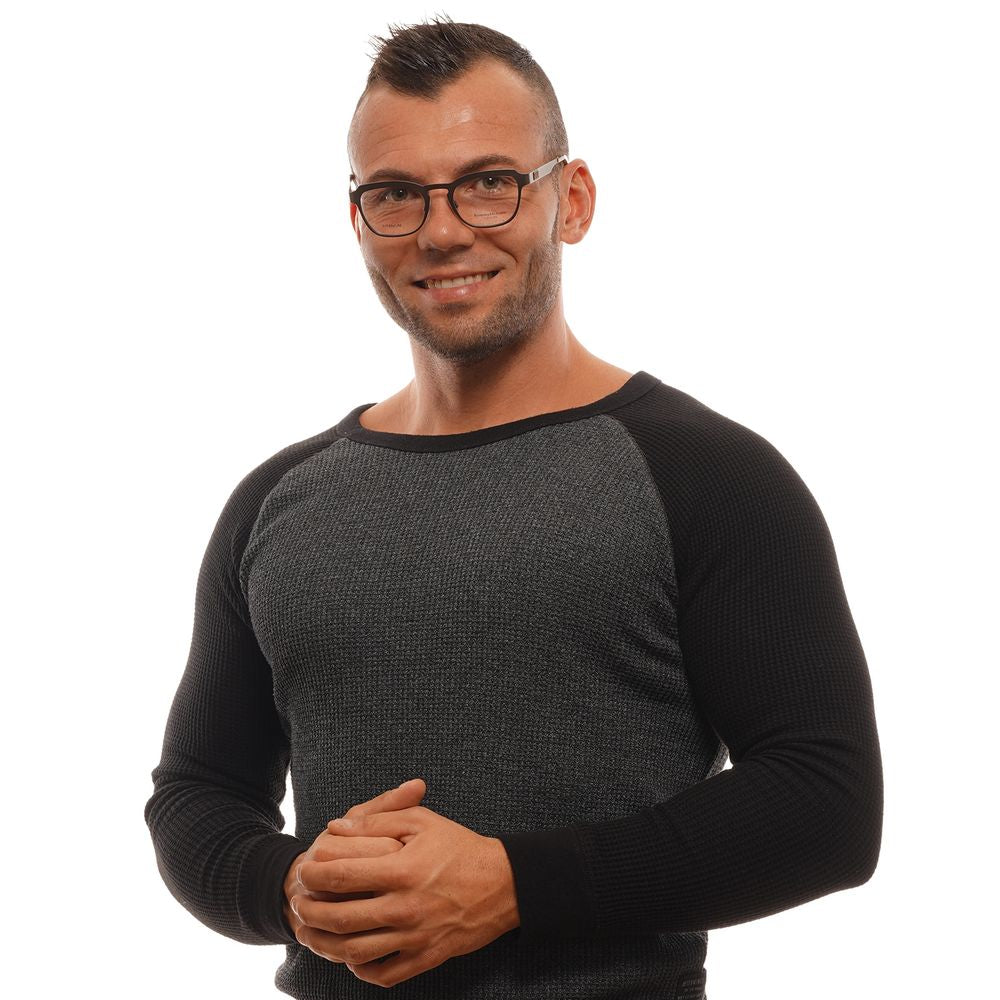Ermenegildo Zegna Men's Titanium Eyeglass Frame in Bronze