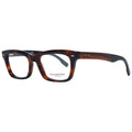 Ermenegildo Zegna Brown Plastic Glasses (Frame)