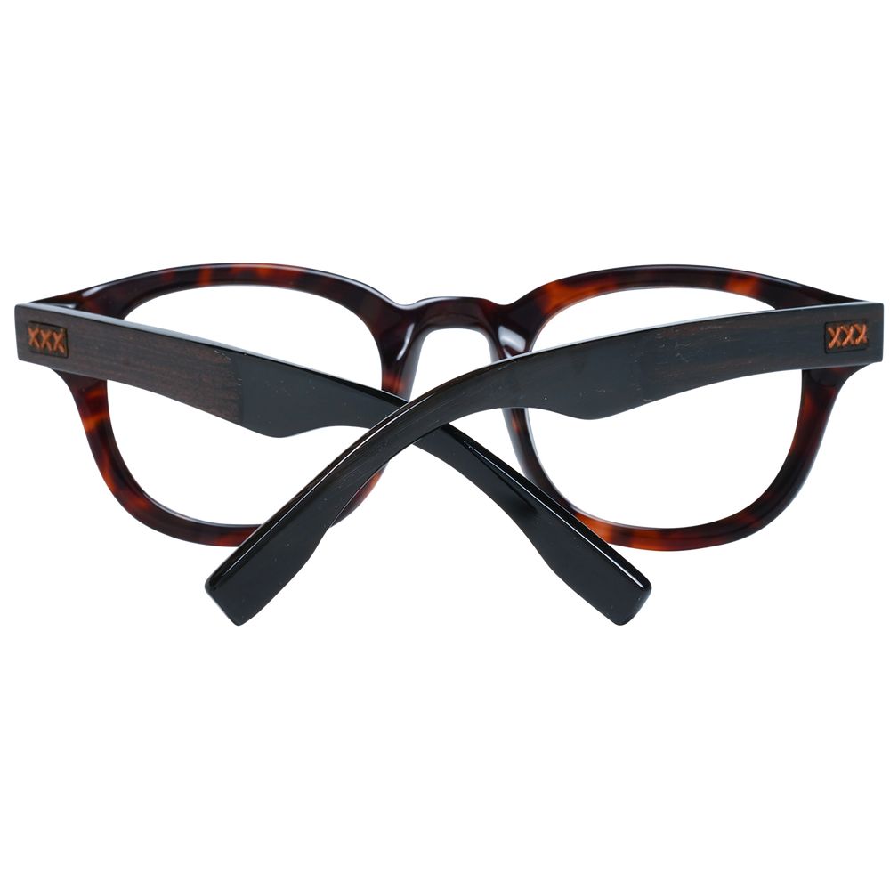 Ermenegildo Zegna Braune Kunststoffbrille (Fassung)