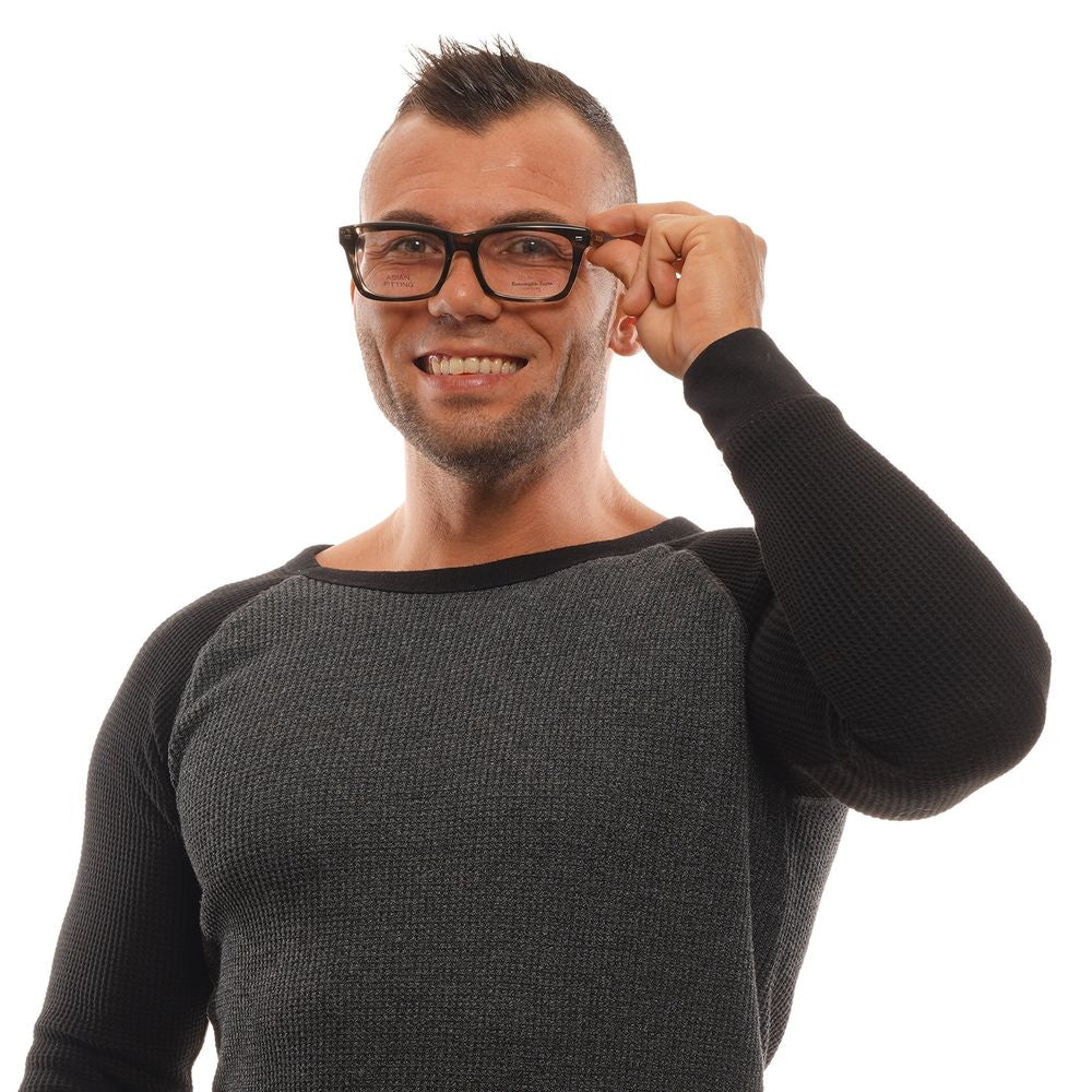 Ermenegildo Zegna Glasses in Acetate, Wood & Horn in Grey (Frame)