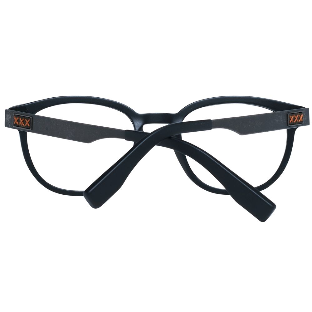 Ermenegildo Zegna Schwarze Kunststoffbrille (Gestell)