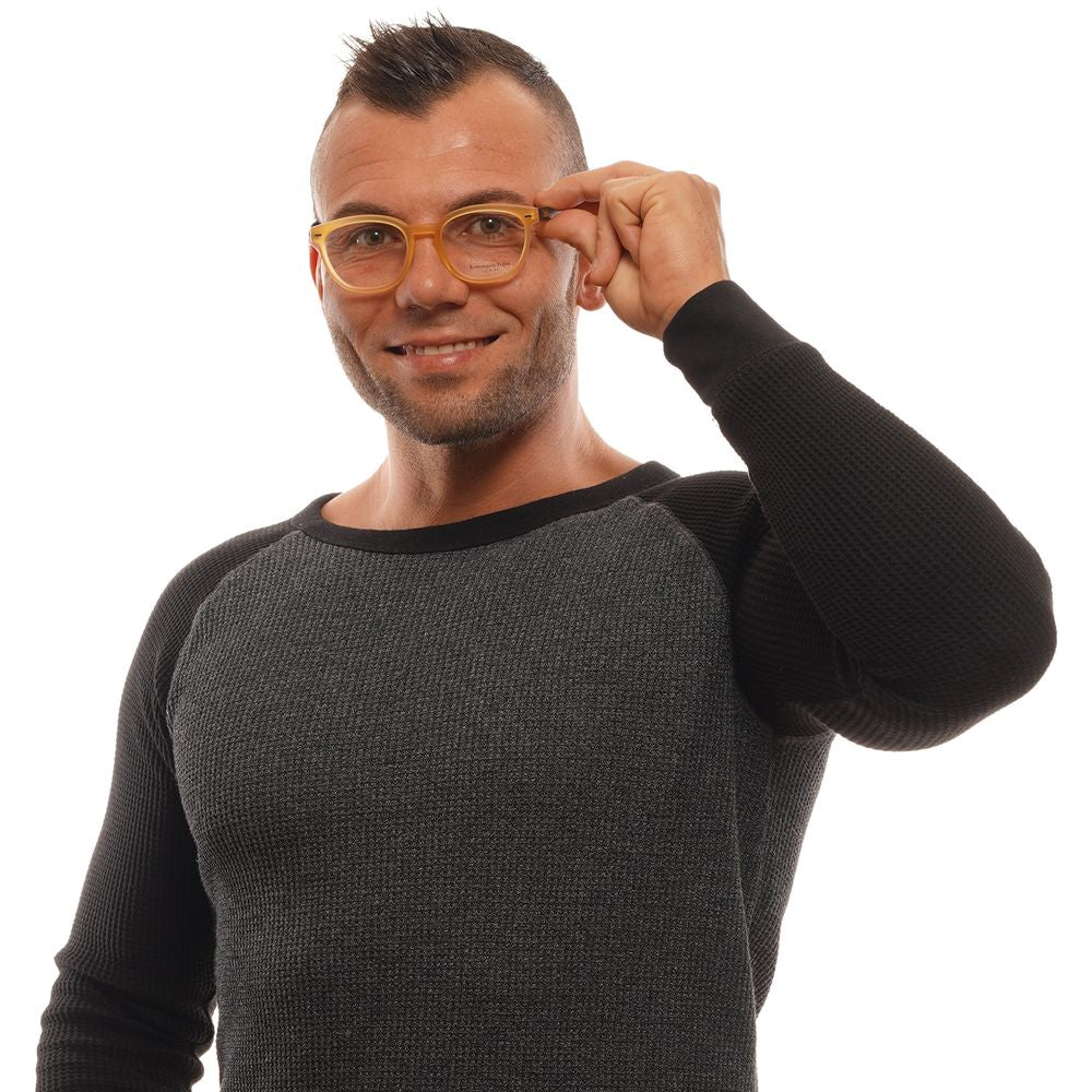 Ermenegildo Zegna Honigfarbene Metall- & Kunststoffbrille (Rahmen)