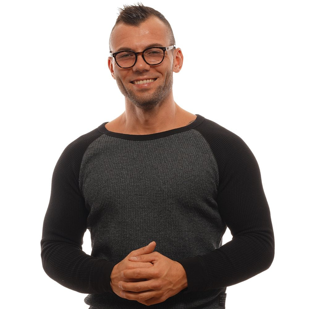 Ermenegildo Zegna Brown Plastic Glasses (Frame)