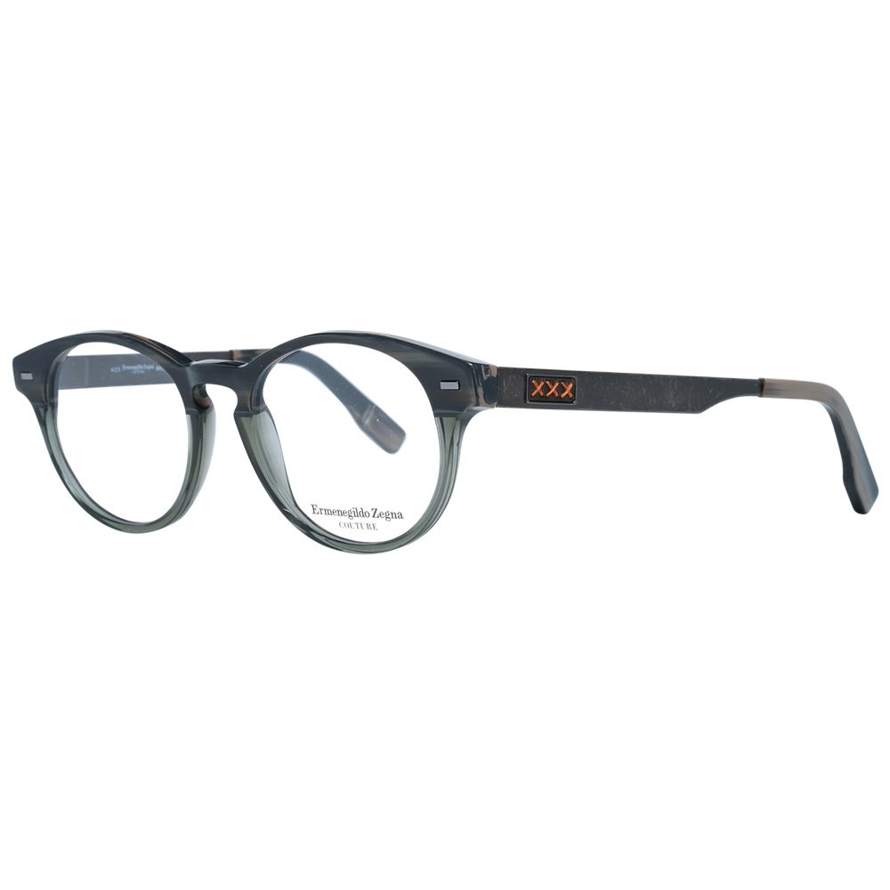 Ermenegildo Zegna Graue Kunststoffbrille (Gestell)
