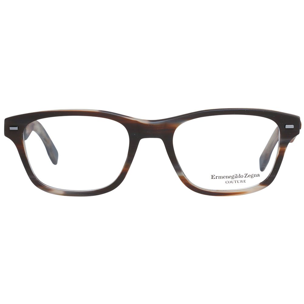 Ermenegildo Zegna Braune Kunststoffbrille (Fassung)