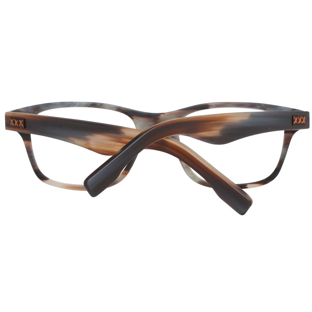 Ermenegildo Zegna Braune Kunststoffbrille (Fassung)