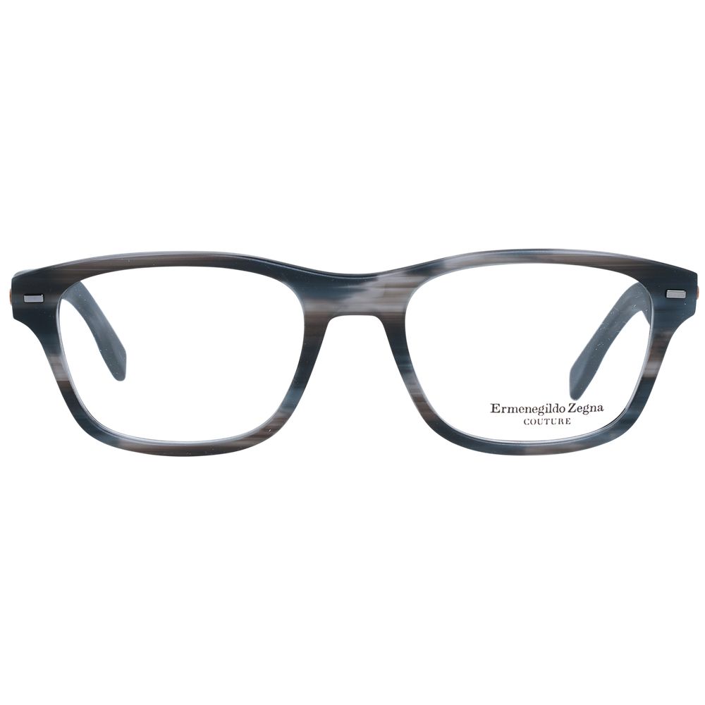 Ermenegildo Zegna Grey Plastic Glasses (Frame)