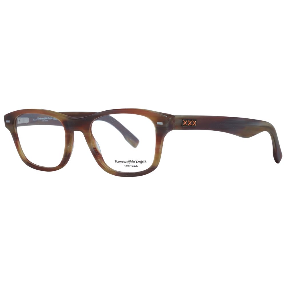 Ermenegildo Zegna Braune Kunststoffbrille (Fassung)