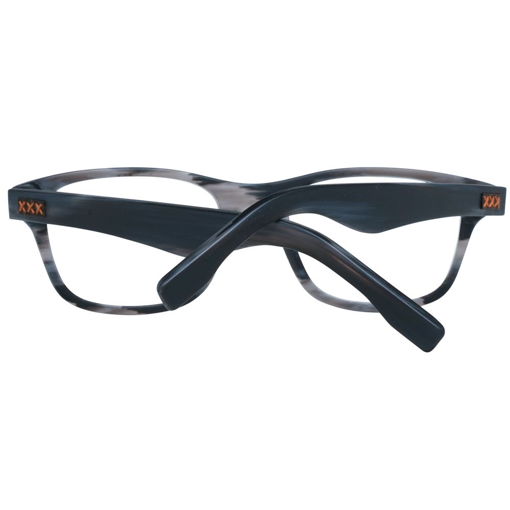 Ermenegildo Zegna Grey Plastic Glasses (Frame)