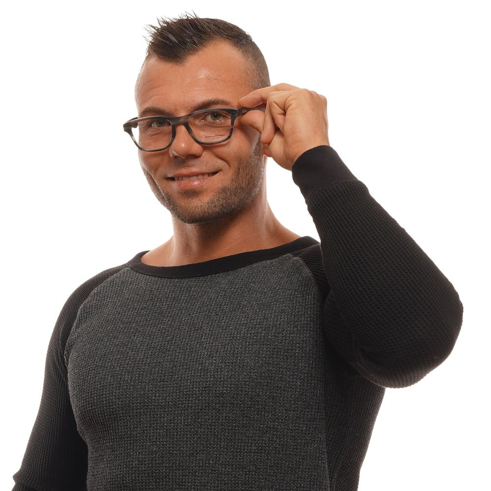 Ermenegildo Zegna Grey Plastic Glasses (Frame)