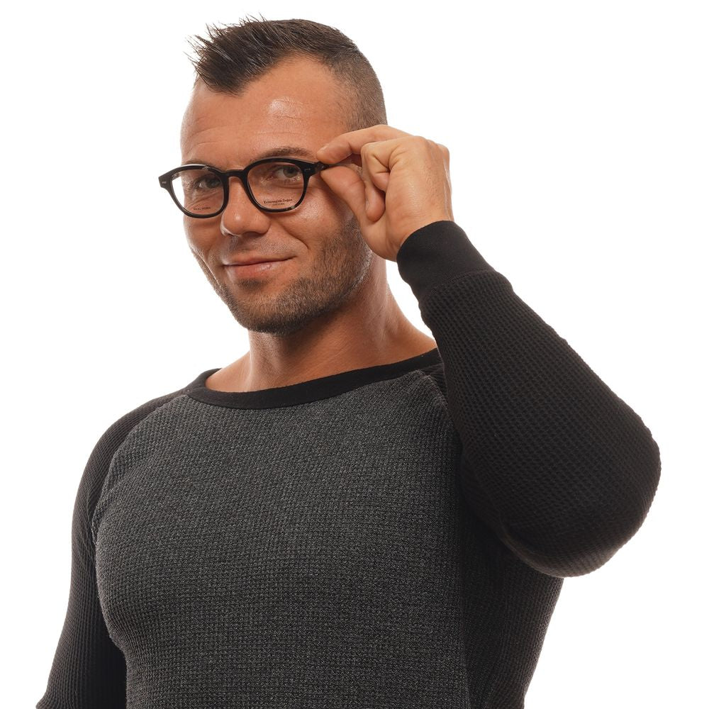 Ermenegildo Zegna Braune Hornbrille (Gestell)