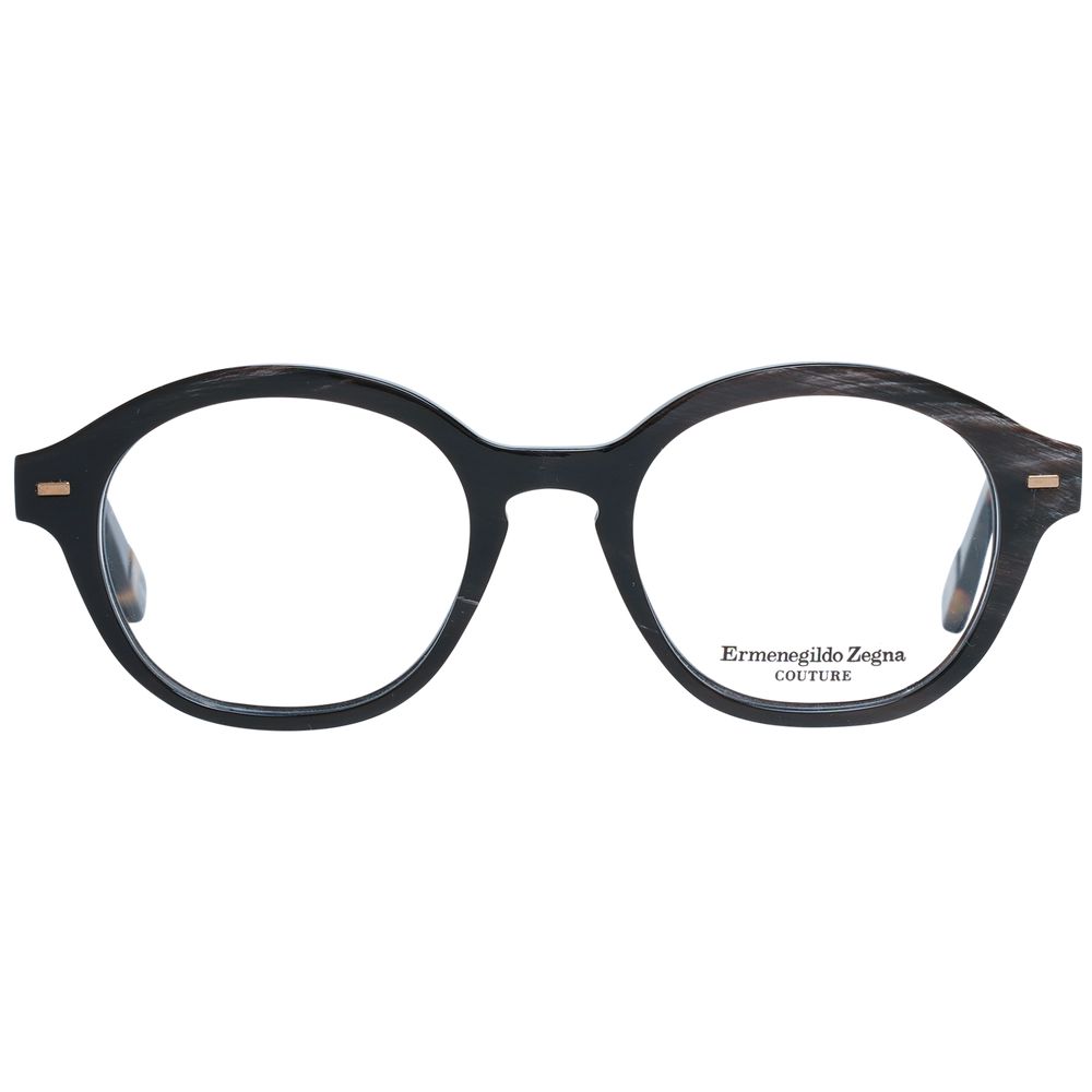 Ermenegildo Zegna Braune Hornbrille (Gestell)