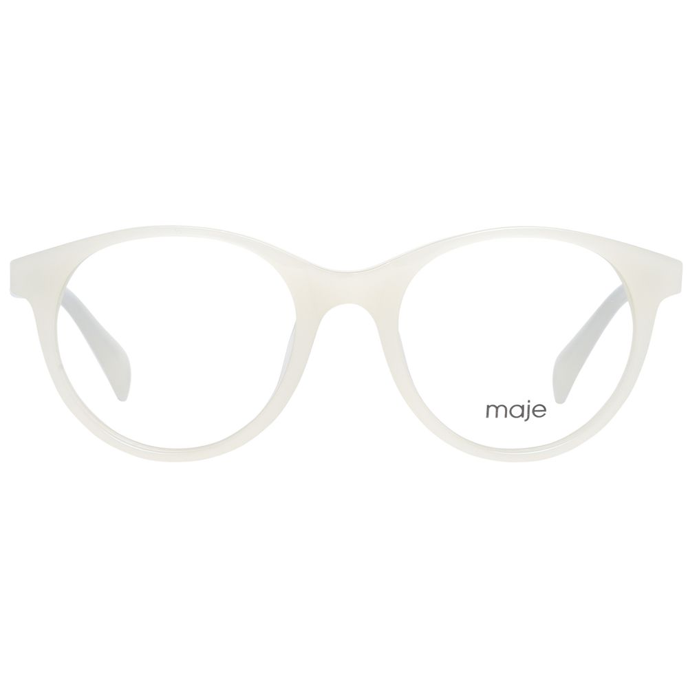 Maje Weiße Brille aus Acetat (Gestell)
