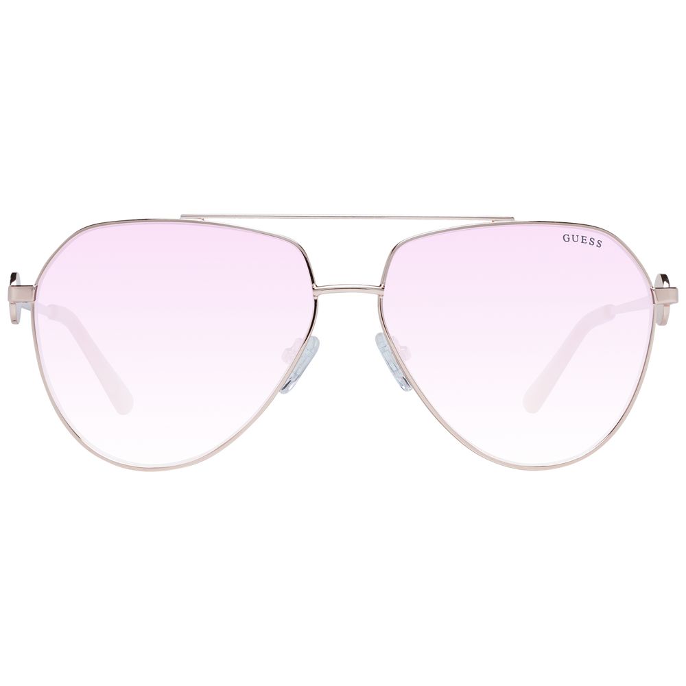 Guess Sunglasses with Rose Gold Metal Frame