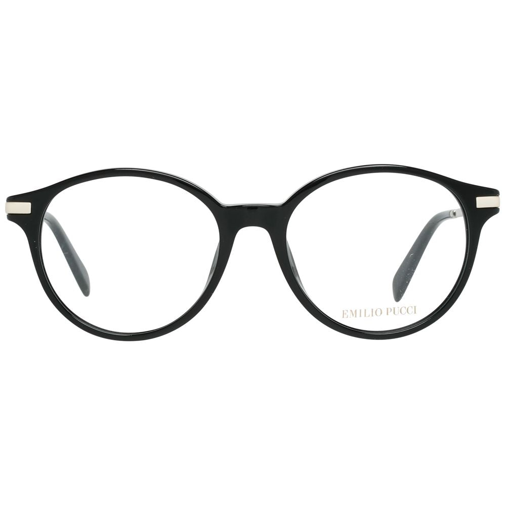 Emilio Pucci Elegant Metal and Plastic Glasses (Frame)