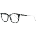 Tod's Brille aus schwarzem Metall & Kunststoff (Gestell)