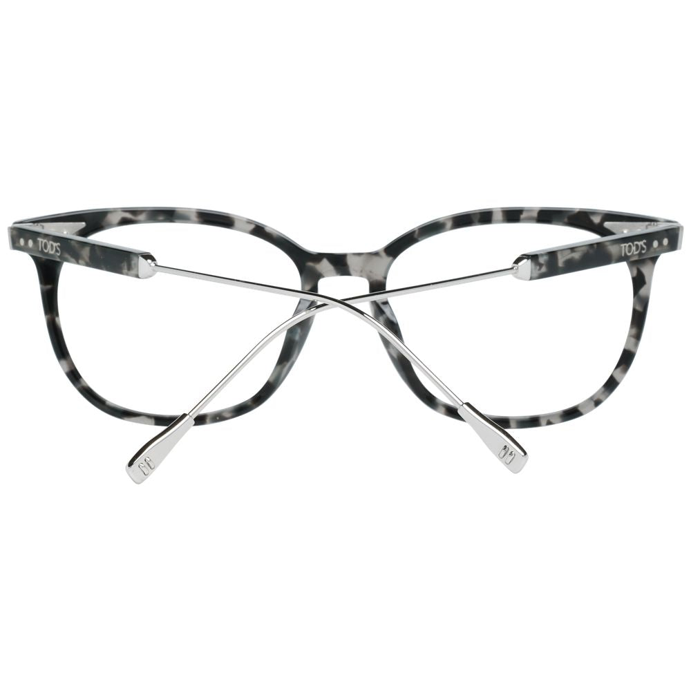 Tod's Brille aus schwarzem Metall & Kunststoff (Gestell)