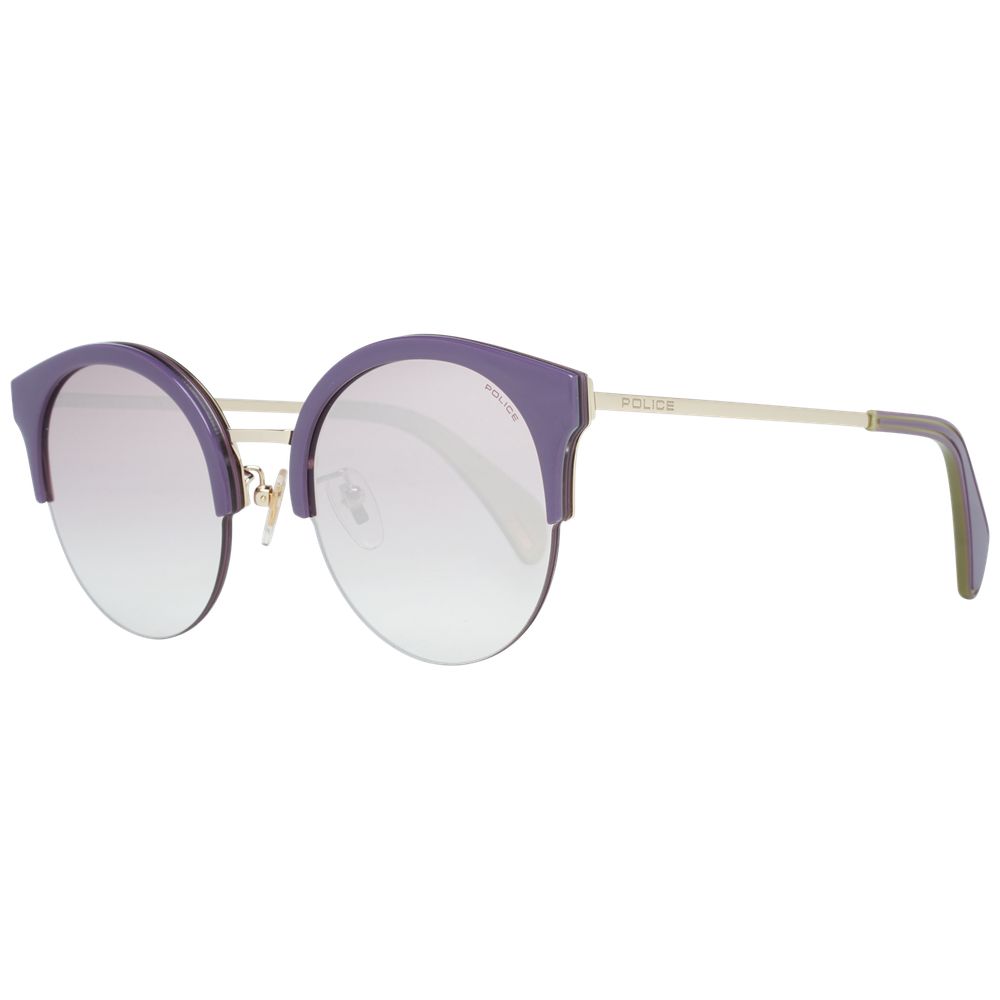 Police Gold Metal and Plastic Sunglasses