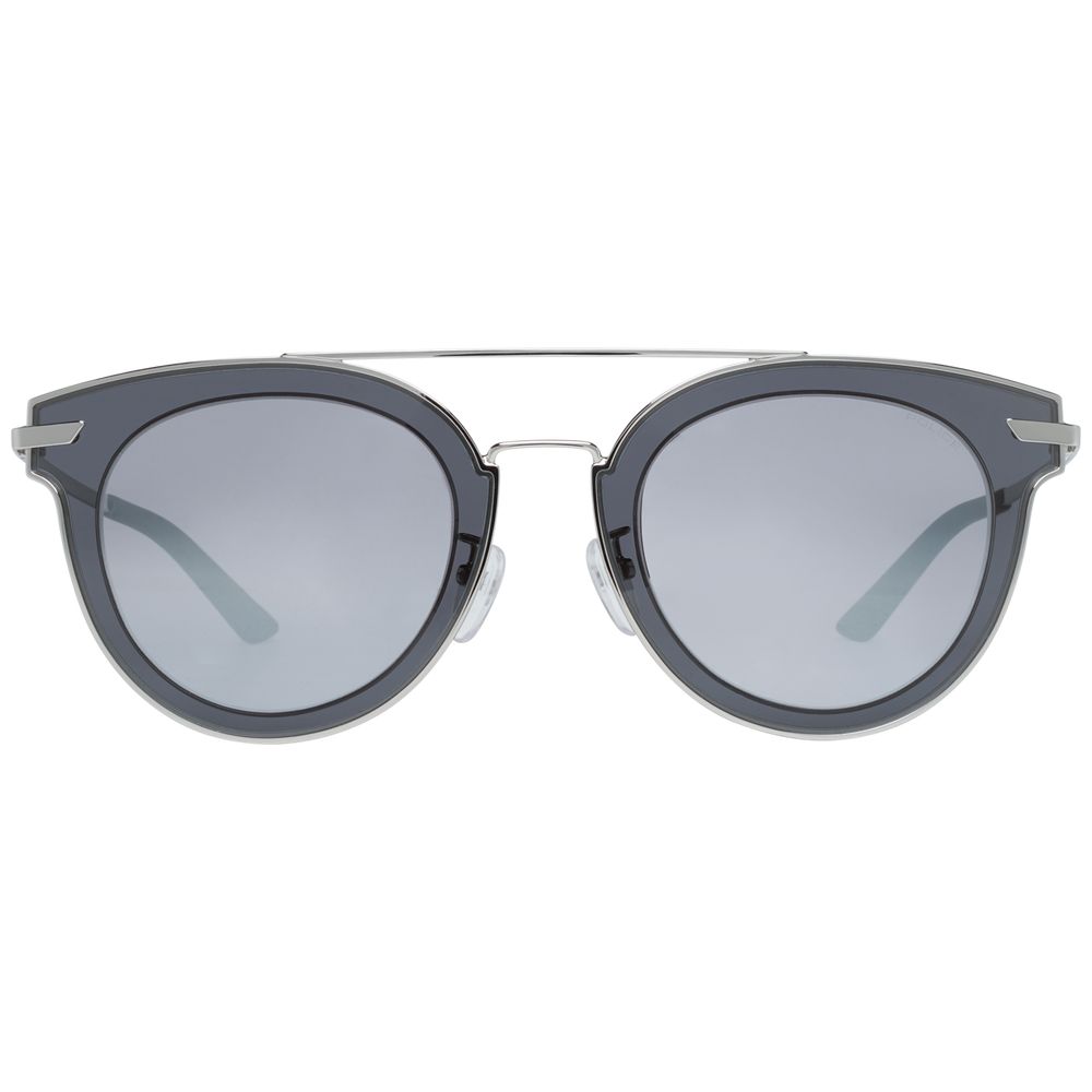 Police Silver Sunglasses made of Metal and Plastic