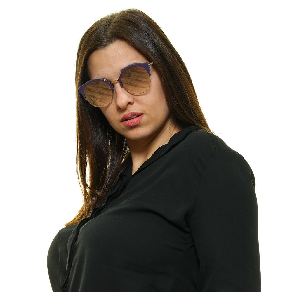 Police Gold Metal and Plastic Sunglasses