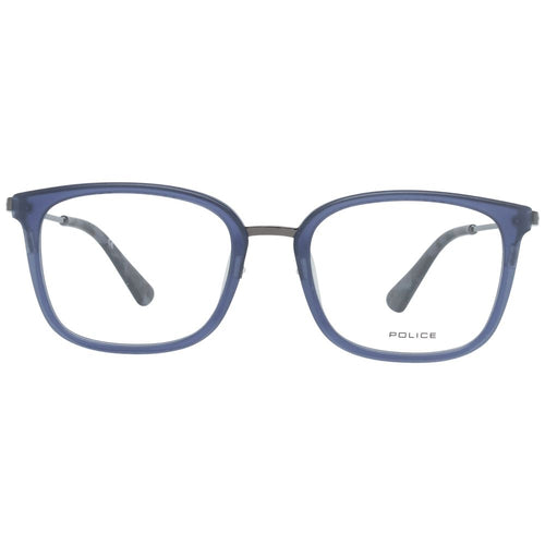 Police Blaue Brille aus Metall & Kunststoff (Fassung)