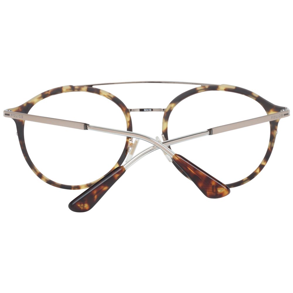 Police Brown Metal and Plastic Glasses (Frames)