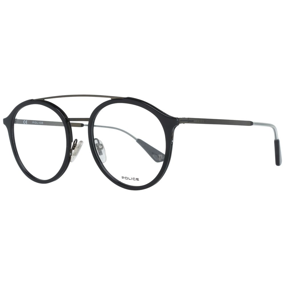 Police black metal and plastic eyeglasses (frames)