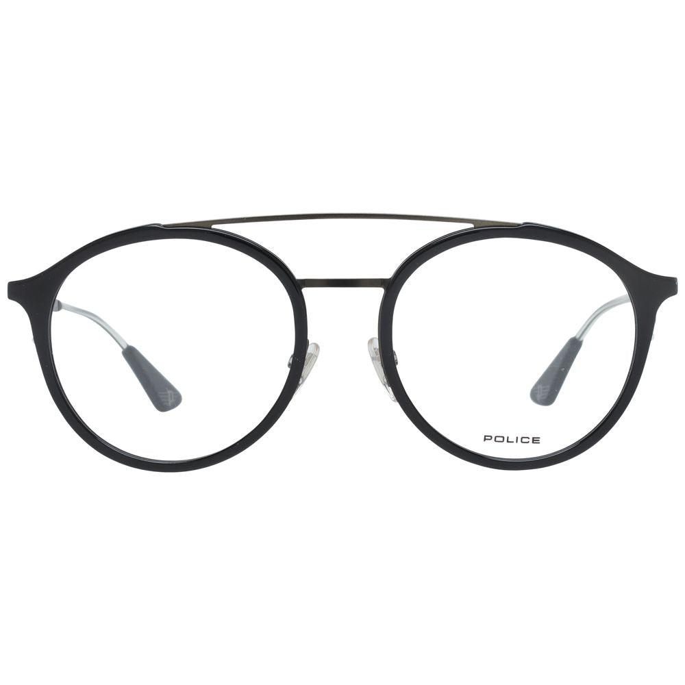 Police black metal and plastic eyeglasses (frames)