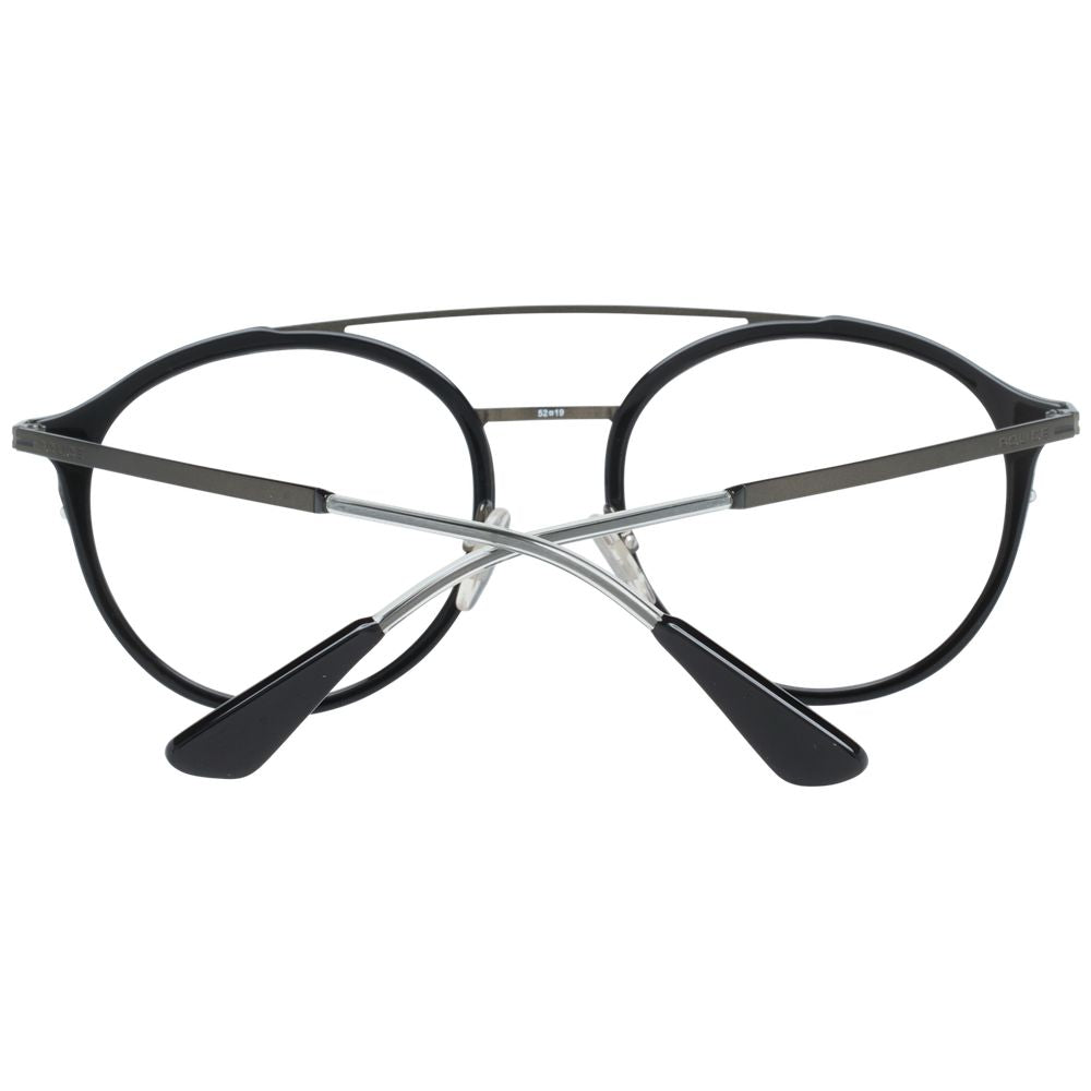Police black metal and plastic eyeglasses (frames)