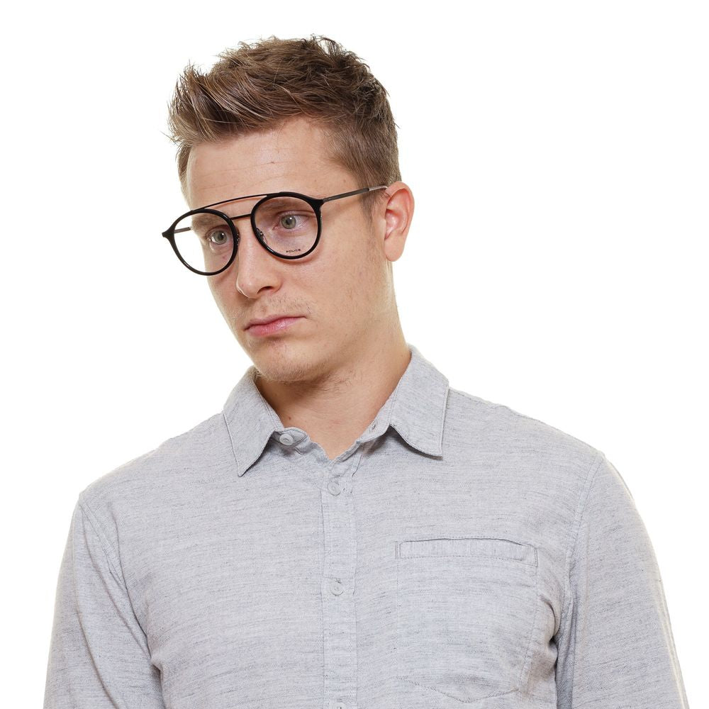 Police black metal and plastic eyeglasses (frames)