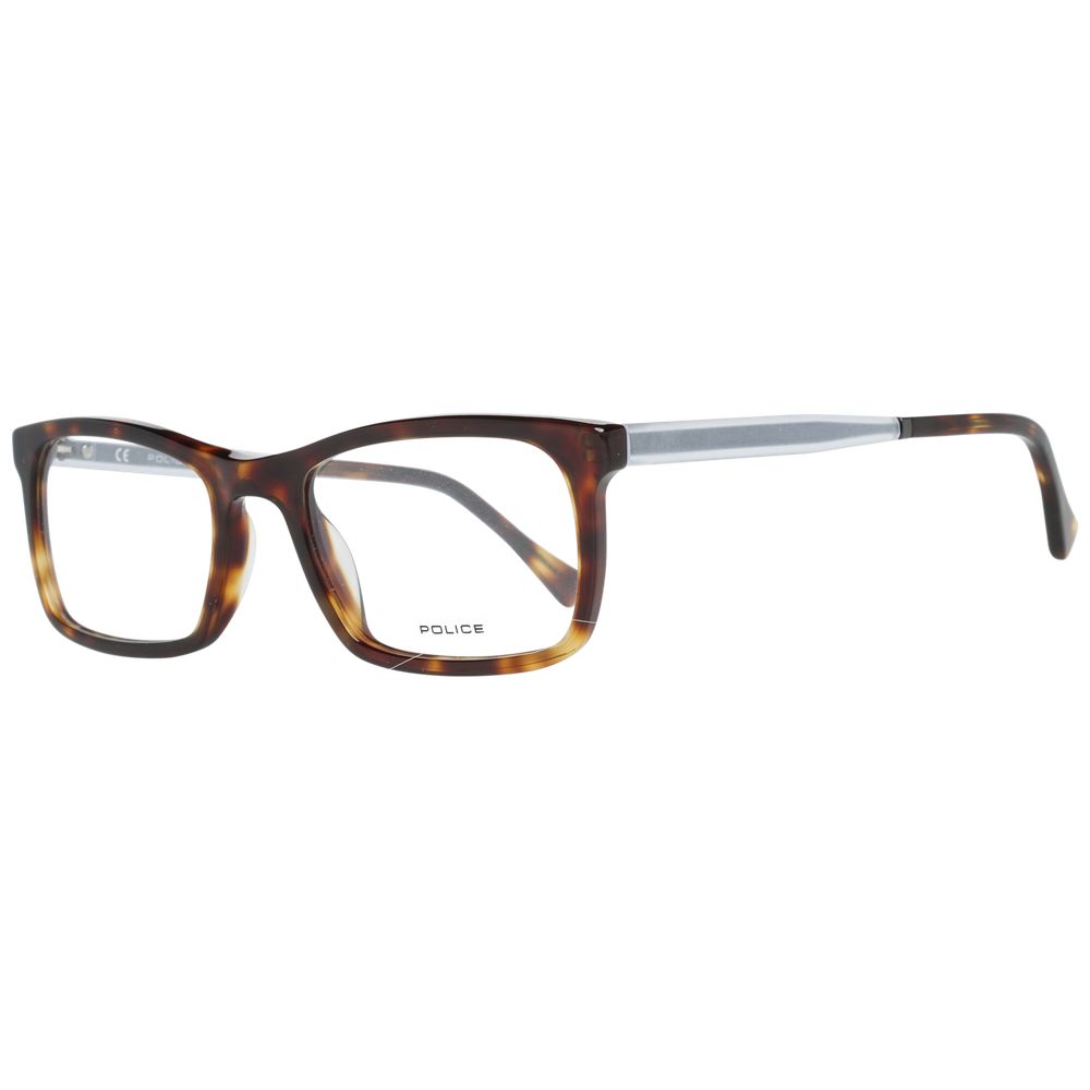 Police Brown Plastic Spectacle Frames