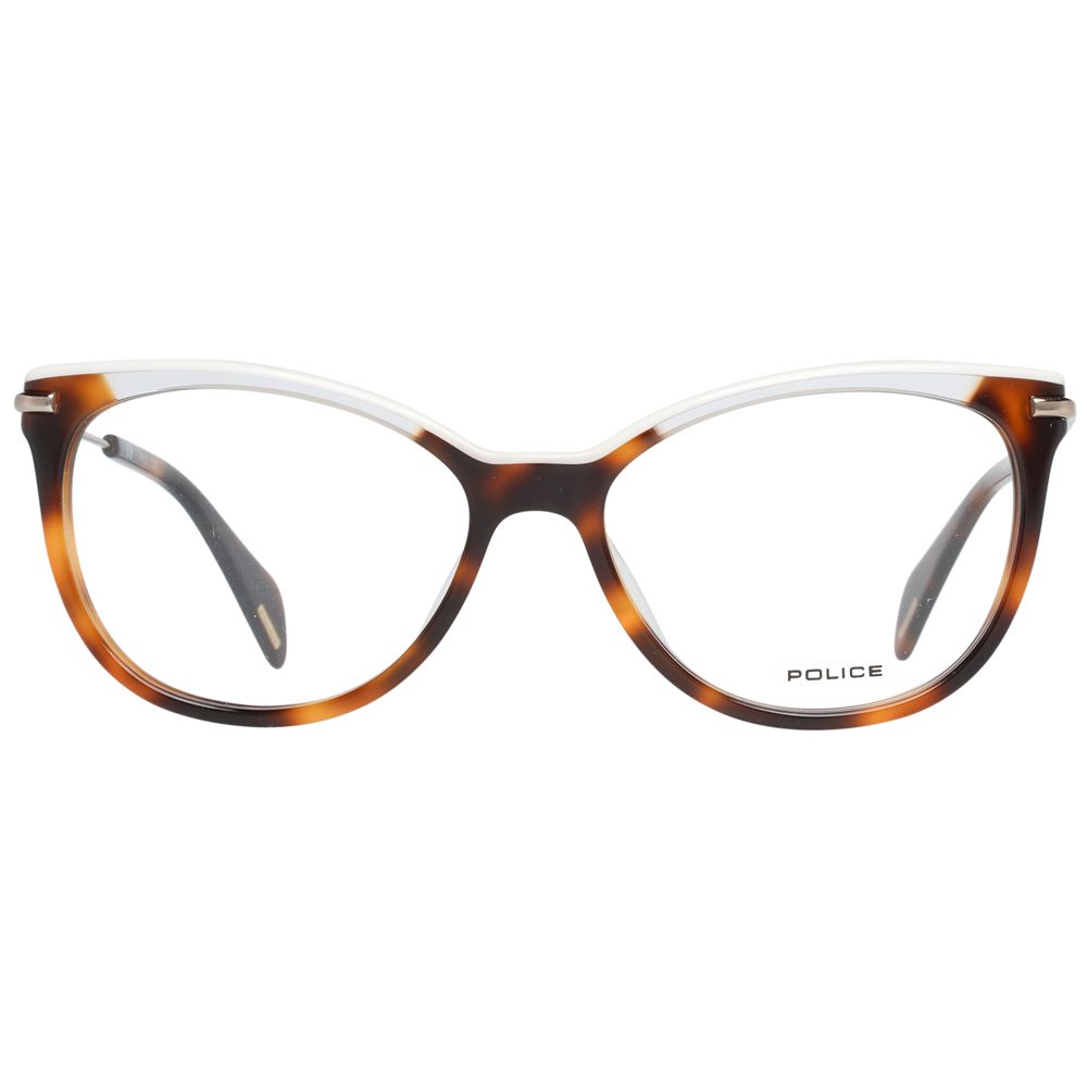 Police Braune Brille aus Metall & Kunststoff (Gestell)