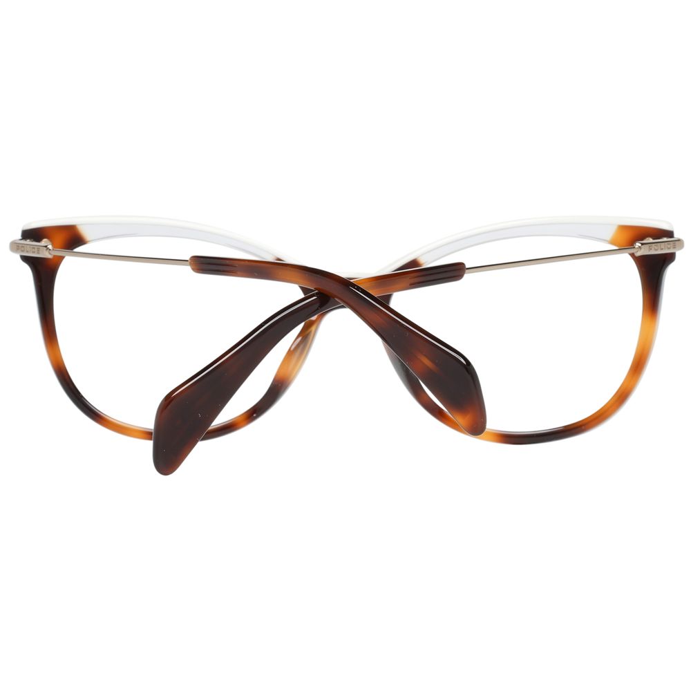 Police Braune Brille aus Metall & Kunststoff (Gestell)