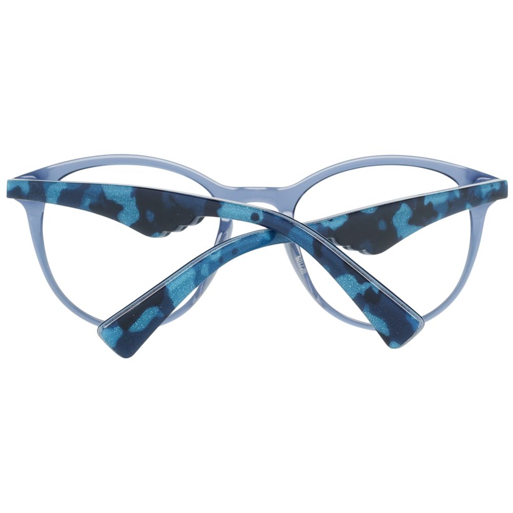 Police Blaue Kunststoff-Brille (Rahmen)