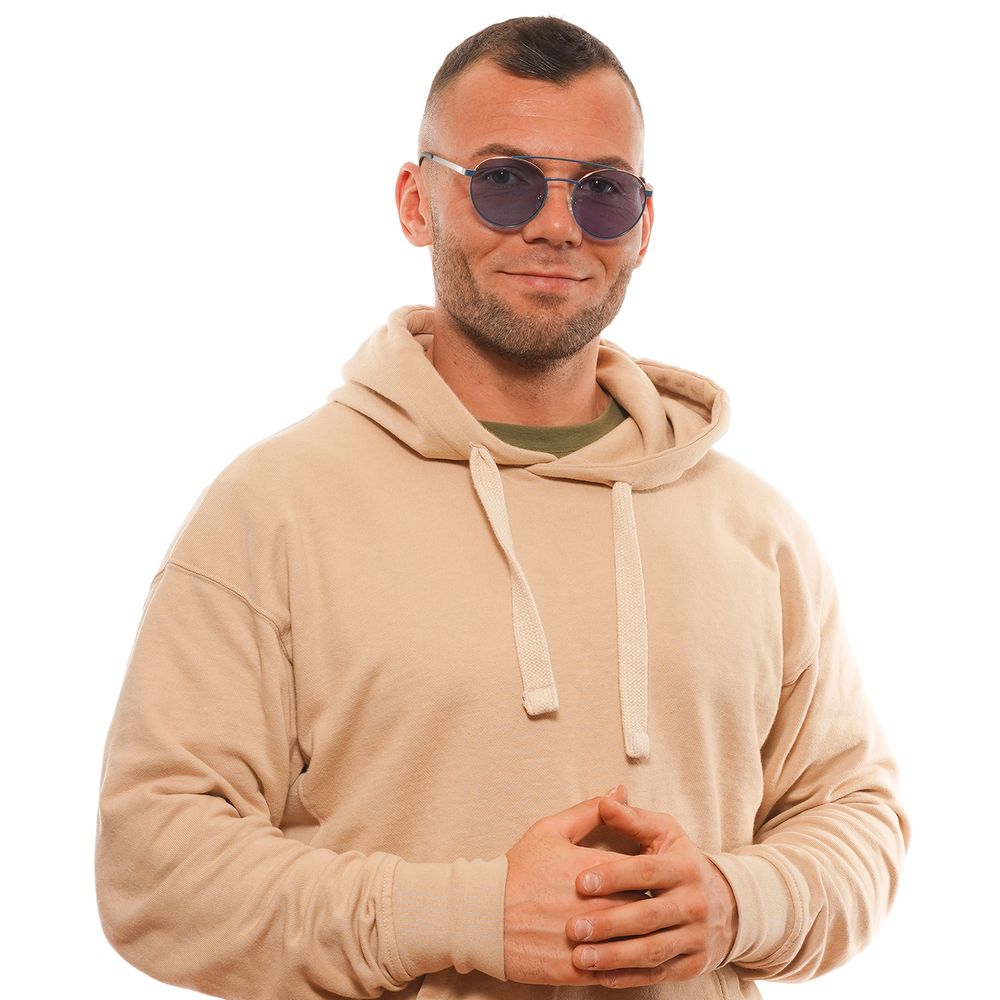Guess Metal and Plastic Sunglasses in Blue