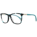 Police glasses with black metal and plastic frames