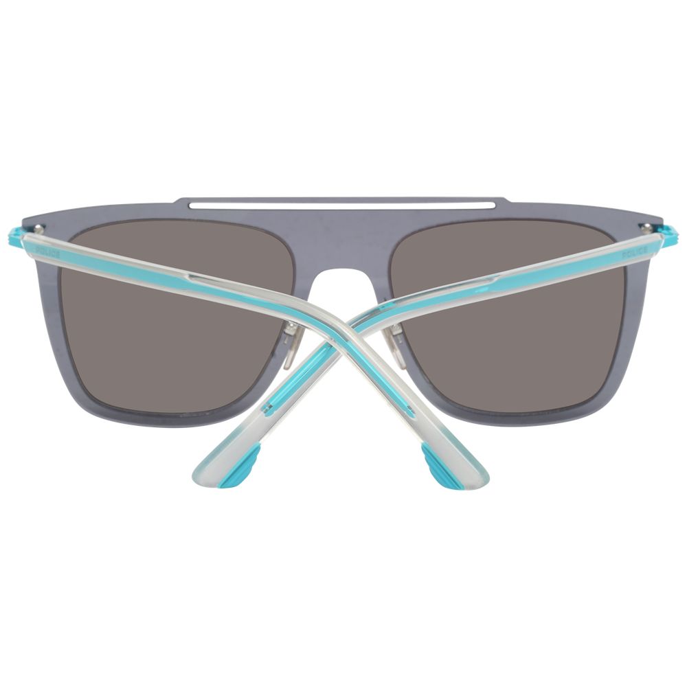 Police Metall- und Kunststoff-Sonnenbrille in Blau