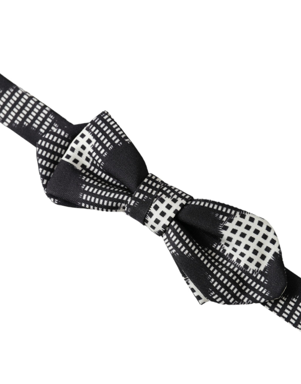 Dolce & Gabbana Multicolor Silk Polka Dot Adjustable Neck Men's Bow Tie
