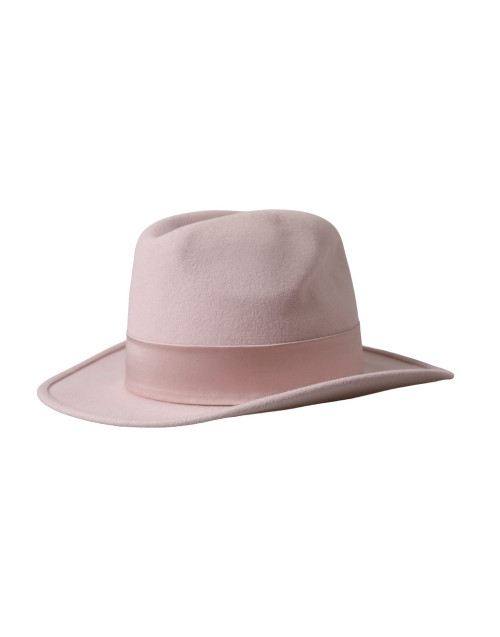 Dolce & Gabbana Pink Rabbit Fedora Trilby Women's Hat
