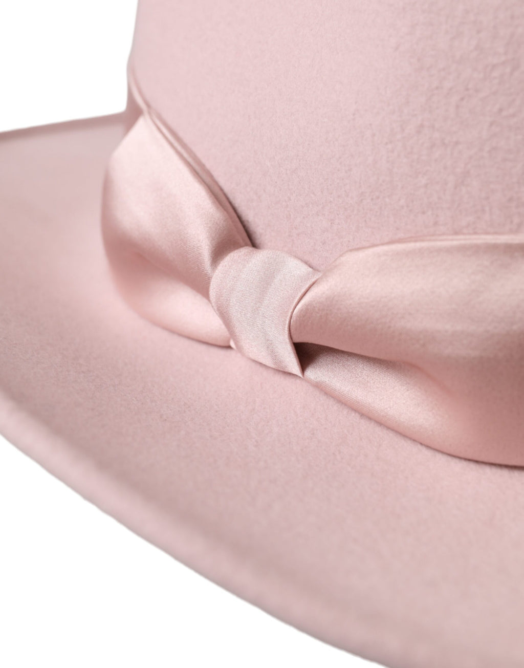Dolce & Gabbana Pink Rabbit Fedora Trilby Women's Hat