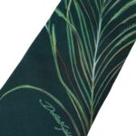 Dolce & Gabbana Green Printed 100% Silk Adjustable Men's Tie