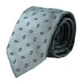 Dolce & Gabbana Green Patterned Men's Tie Made of 100% Silk