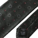 Dolce & Gabbana Dark Gray 100% Silk Fantasy Adjustable Men's Tie