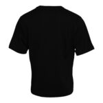 Dolce & Gabbana Schwarzes Baumwoll-T-Shirt mit Rundhalsausschnitt und kurzen Ärmeln