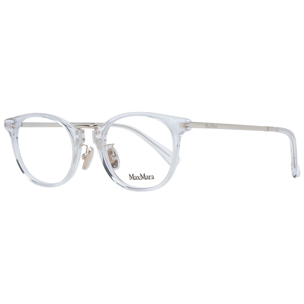 Max Mara Weiße Kunststoffbrille (Gestell)