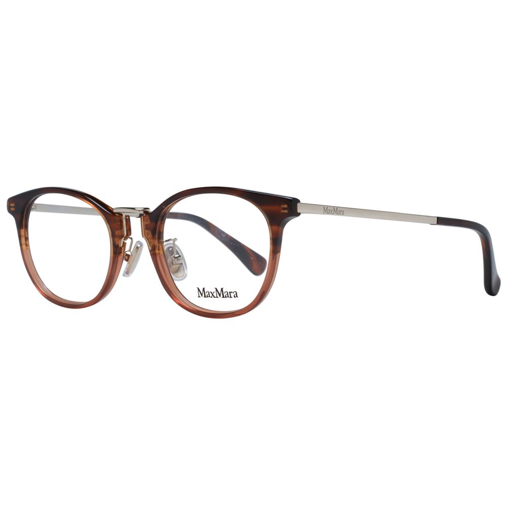 Max Mara Braune Kunststoffbrille (Fassung)